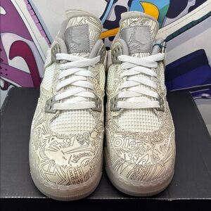 Air Jordan 4 Retro Kid BG “Anniversary Laser”